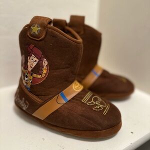 Disney Brown Woody Kids Slipper boots